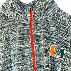 Unisex University of Miami Quarter-Zip Pullover Shirt
